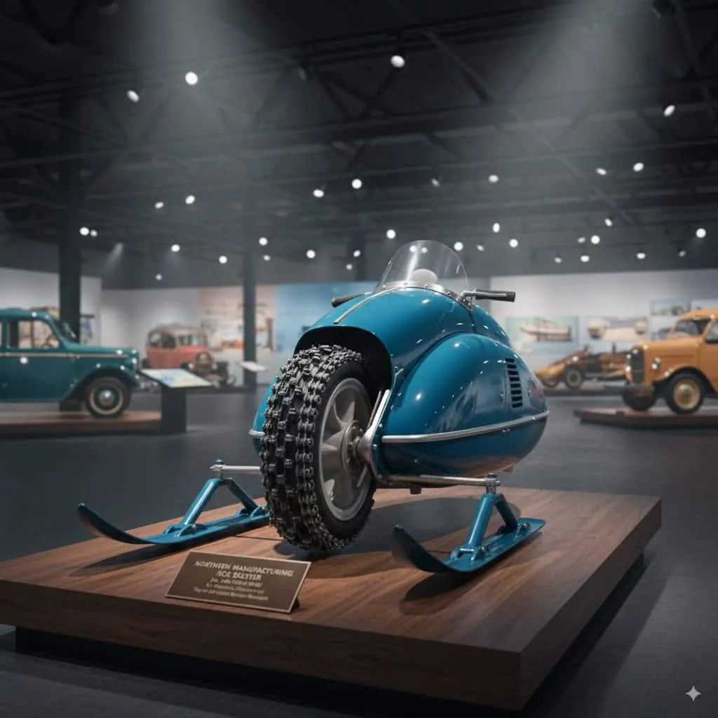 Restored Ice Skeeter preserved as a collector's item