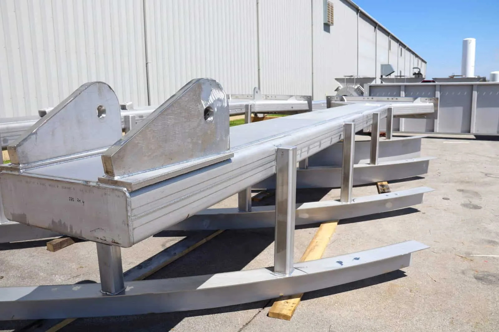 Stainless steel fabrication on the shop floor at Northern Manufacturing